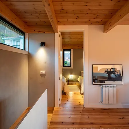 Doni Wood House, Casa En La Playa De Doninos Villa A Coruna Exterior photo