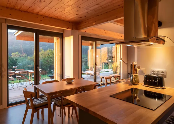 Doni Wood House, Casa En La Playa De Doninos