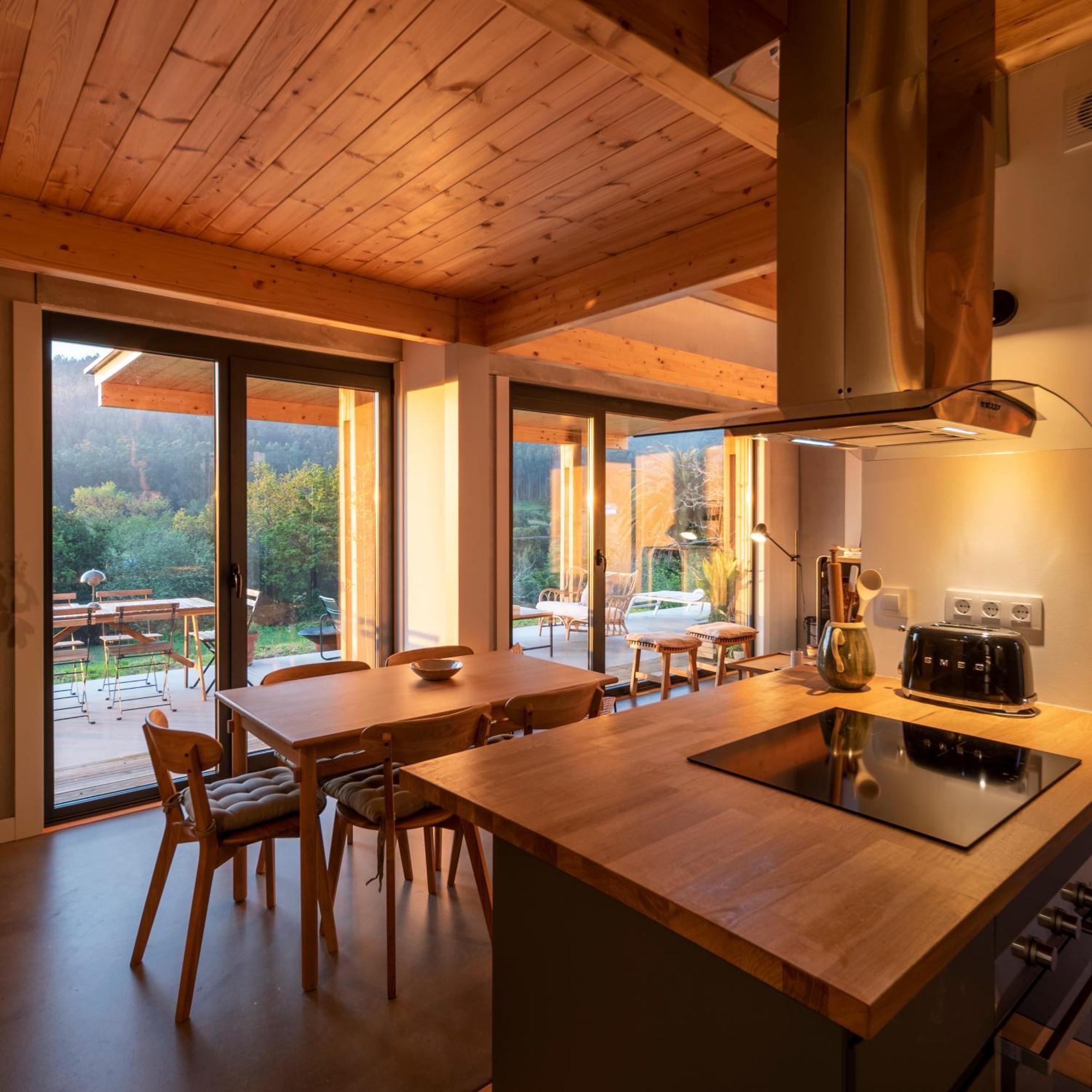 Doni Wood House, Casa En La Playa De Doninos Сasa de vacaciones A Coruña